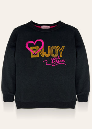 Girls ENJOY Printed Sweatshirt