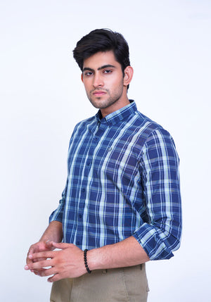 Charcoal Checkered Shirt