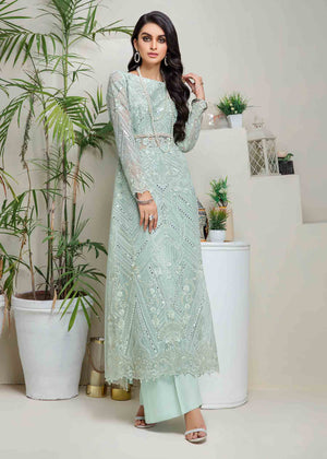 MIRROR WORK EMBROIDERED LONG SHIRT - 6682.1-f