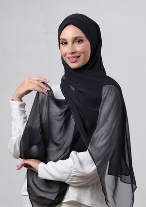 Black - Freestyle - Instant Hijab