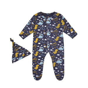 Dino Overall Sleepsuit