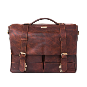 Maximus - Leather laptop Bag - Julke