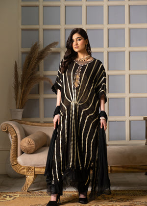 KAFTAN MUSE ATTIRE - 3 PIECE CHIFFON