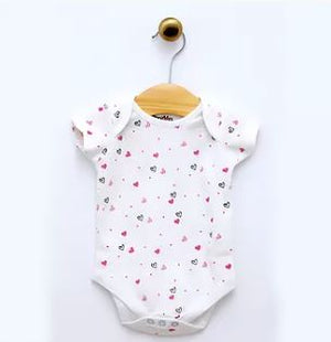 Body Suits Pack Of 3 Hearts