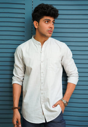 Light Grey Casual Shirt