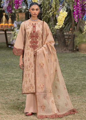 CM-10  3PC EMBROIDERED LAWN