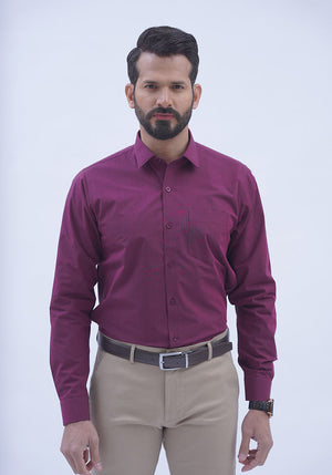 PLUM DRESS SHIRT