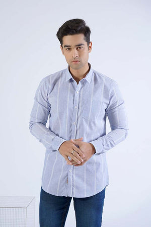 Sky Blue Stripe Shirt