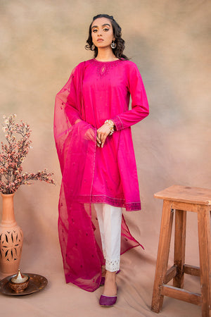 VOILET OAK 2PC (SHIRT & DUPATTA)