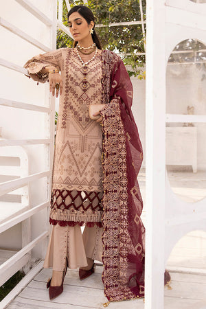 Ellena - 3-PC Unstitched Jacquard Suit