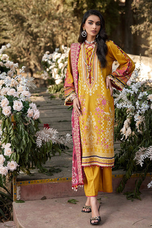 Ellena - 3-PC Unstitched Lawn Suit