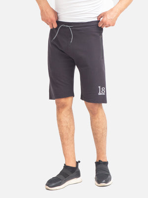 CASUAL SHORT KNITTED CHARCOAL