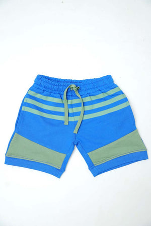 Blue Stripe Shorts