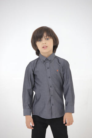 Charcoal Casual Shirt