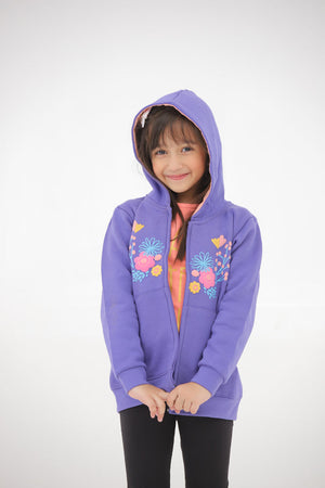 PURPLE FASHION HOODIE