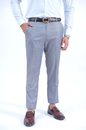 PLAIN GREY DRESS PANT