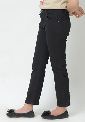 Black Denim Pant