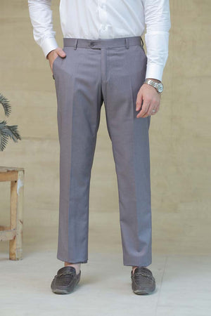 PLAIN GREY DRESS PANT