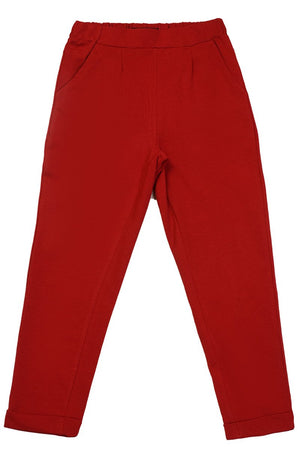 KDS-GC-12417 PULL ON TROUSER RED