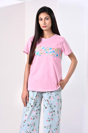 ChenOne - TOP L/PINK LDS-A1604