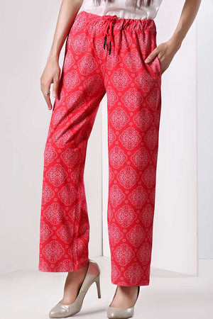 ChenOne - PULL ON TROUSER RED LT-A-1565
