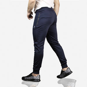 Men's Joggers Workout Athletic Pants for Gym - Navy Blue