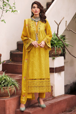 3980-LARA EMBROIDERED LAWN UNSTITCHED
