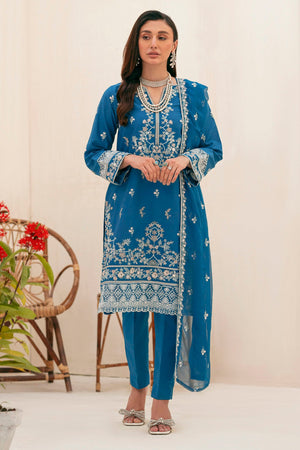 4152-LUNA EMBROIDERED LAWN UNSTITCHED