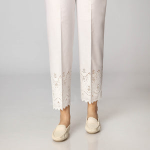 White Cambric Shifili Slim Fit Trouser PW2534