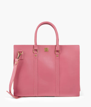 Pink laptop bag