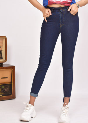Cutural Fusion -CHLOE CROPPED SKINNY JEANS - CFJ-80090-001