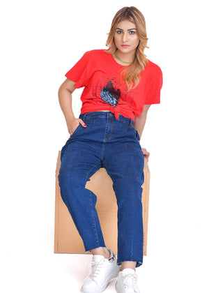 Cutural Fusion - JOY SLOUCHY JEANS - CE-0205-1-1