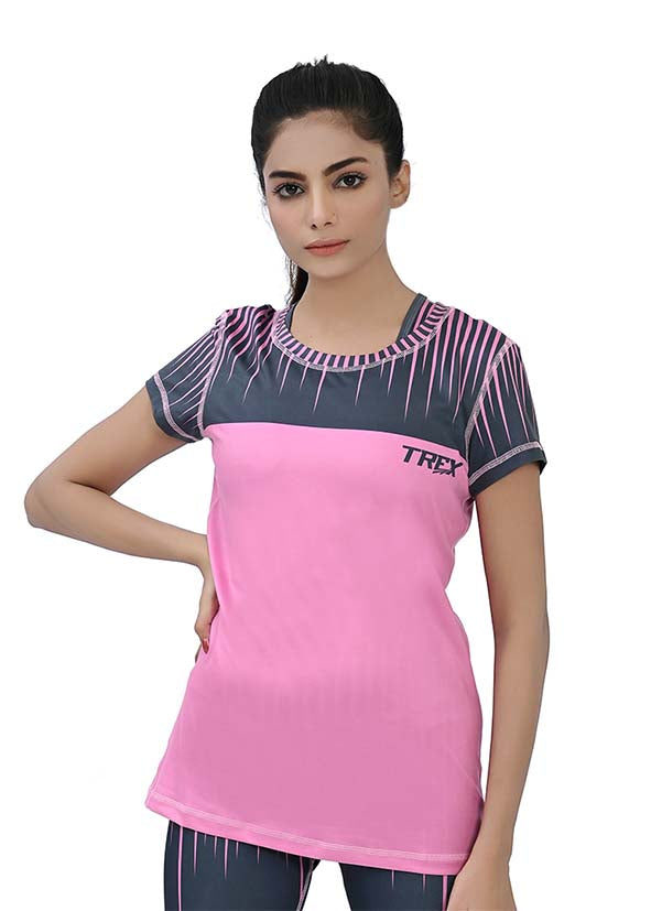 Trex - Pinlack Liny Sports T Shirt - WPS-011
