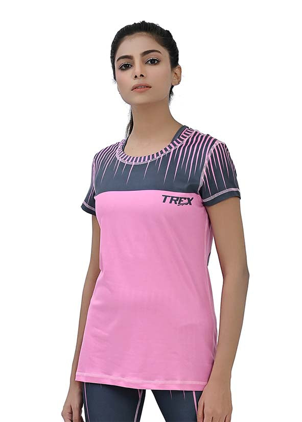 Trex - Pinlack Liny Sports T Shirt - WPS-011