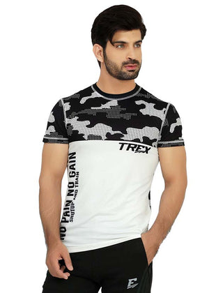 Trex - Camouflage Mens Sports T shirt - MSP-010