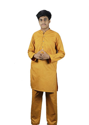 Orange Kurta Shalwar