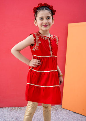 Lily Red Frock