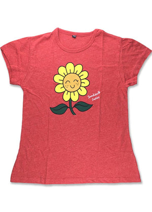 SUN FLOWER GIRLS T'SHIRT