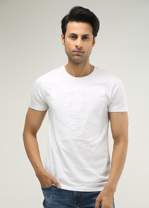 T-SHIRT IN WHITE - 124