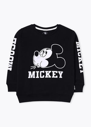 Pink Mickey and Family Sweatshirt