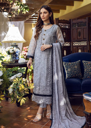 Sonia Umer - Gul-E-Bulbul – Embroidered Silk Net Unstitched 3Pc Suit