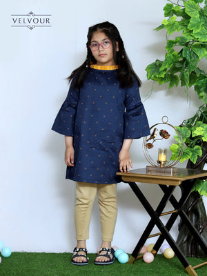 Girl's Kurti (Top) By Velvour ART# VG0011