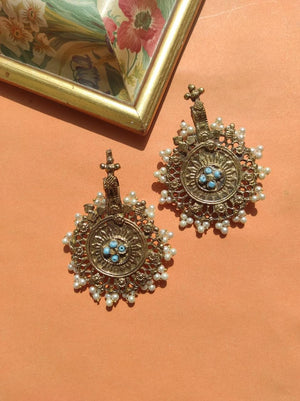 M.Z Accessories - Afghani earrings -
