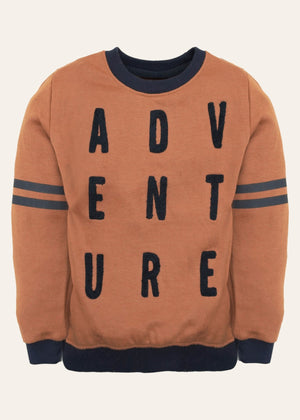 ADVENTURE Embroidered Sweatshirt