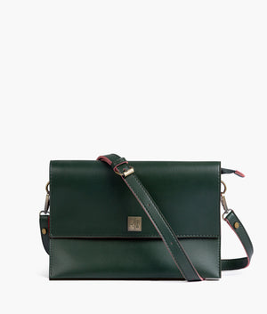 Army green envelope shoulder bag