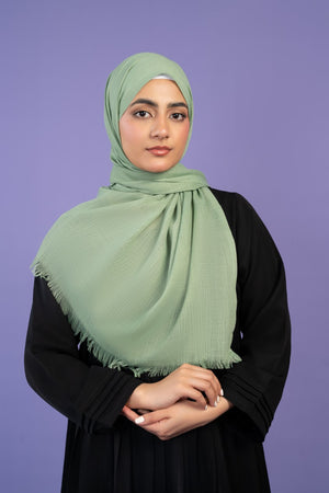 Pistachio-Turkish Lawn Hijab