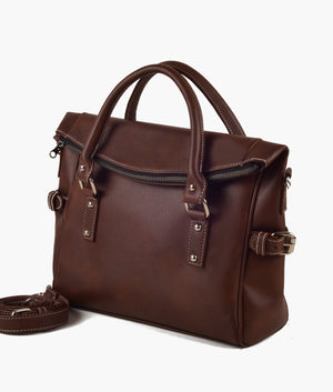 Brown Arch Handbag