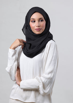 Black - Voila - Instant Hijab