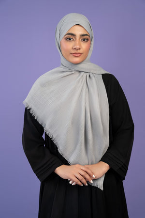 Pastel Grey- Turkish Lawn Hijab