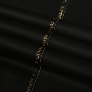 Cool Water - Superfine Cotton (4.5 Mtr) - Black